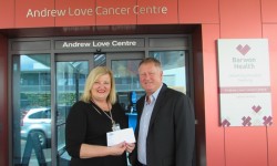 Local cancer centre receives donation