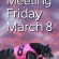 Friday 8th March Twilight Meet